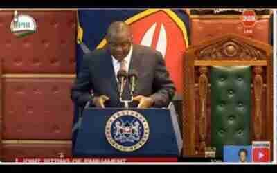 PRESIDENT UHURU ENDORSES RAILA ODINGA FOR 2022 AS HE GIVES HIS LAST STATE OF NATION ADDRESS!