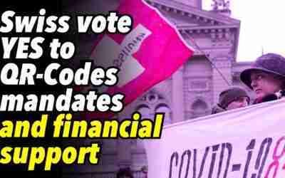 Swiss vote YES to QR-Codes, mandates and financial support