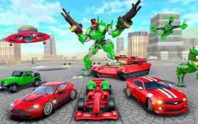 Transformers Wars Of Robot Game 2021: F1 Dragon Robot – Android Gameplay