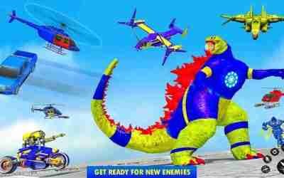 Godzilla Robot Car Helicopter Transform Game #3 – Android Gameplay