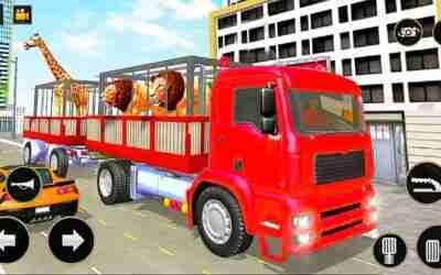 ZOO ANIMAL TRANSPORT TRUCK DRIVER GAMEPLAY | ?? TRANSPORT SIMULATOR GAME