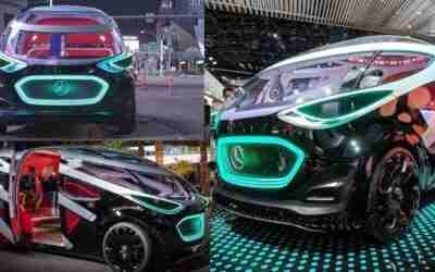 Vision Urbanetic: The Amazing Double Purpose Futuristic Electric Car is Taking The Road
