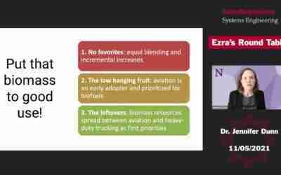 Ezra's Round Table/Systems Seminar on 11/5/2021: Jennifer Dunn (Northwestern University)