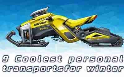 9 coolest winter transport vehicles about which will make your winter unforgettable