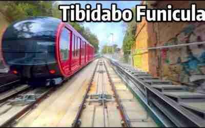 ⁴ᴷ⁶⁰ Riding the New Tibidabo Funicular in Barcelona