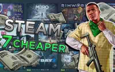 Get STEAM GAMES for 10 TIMES CHEAPER!