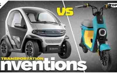 Top 10 COOLEST Personal Transportation Inventions | CycleBoard vs. Eli Zero