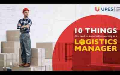 Webinar | 10 Things You Need to Know before Working as a Logistics Manager