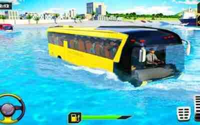 River Coach Bus Simulator Game | City Water Bus Driving Game | Bus Android Games