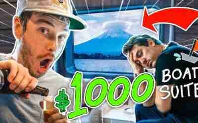Inside Japan’s FIRST Class Ferry | $1000 Royal Suite Ft. @Abroad in Japan