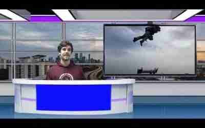 Futuristic Transportation News Clip Project