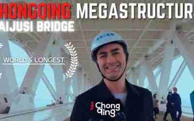 World's  Longest Dual Purpose  Bridge in the World! | Chongqing China