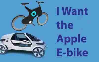 I want an Apple E-Bike, if they wait on the car at least make the bike.