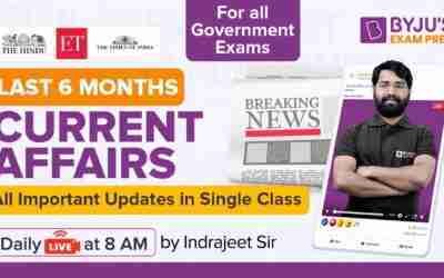 Last 6 Months Current Affairs Part-3 | For all Government Exams | By Indrajeet Sir