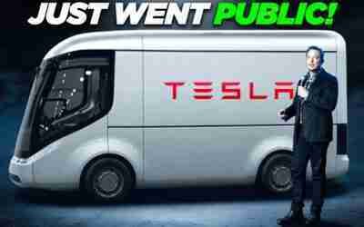Elon Musk JUST OFFICIALLY REVEALED Insane New Tesla Van!