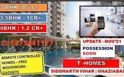 T HOMES SIDDHARTH VIHAR UPDATE ?9873441177 3BHK 4BHK Ready to Move Luxury Flat  – Digi Town
