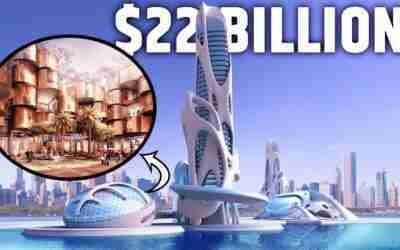 Abu Dhabi's $22 Billion Futuristic Masdar City. #futuristic_city