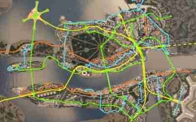 Public Transport Overview – Cities: Skylines – Aurelia 104