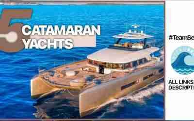 5 STUNNING Luxury Catamarans