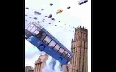 @New flying bus#flying vehicles#viral