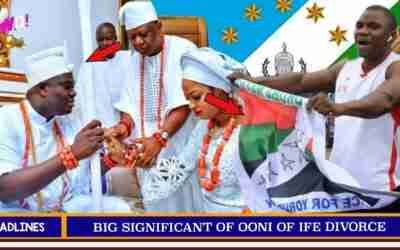 YORUBA LAND'S ON F!RE: BIGEST SECRET OVER OONI OF IFE WIFE DIVORCE LEADING TO DIVISION  FOR YORUBAS