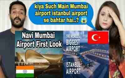 Pakistani reacting on Navi Mumbai Airport Vs istanbul Airport comparison byl 2021