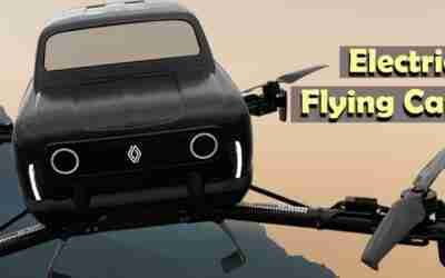 Renault's Electric Flying Car "AIR4". This car will blow your mind!  | TECHNEWS E-08