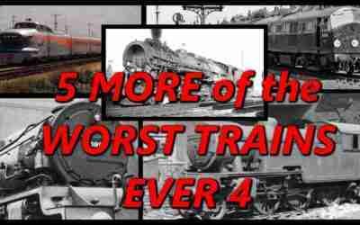 5 MORE of the WORST TRAINS EVER PART 4 ? History in the Dark ?