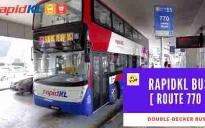 RapidKL Double-Decker Bus | Route 770 (Hub Pasar Seni ⇒ Subang Mewah USJ1)