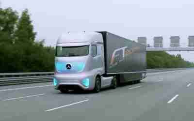 Mercedes Truck Futuristic Technology in 2035 Most High Tech Truck