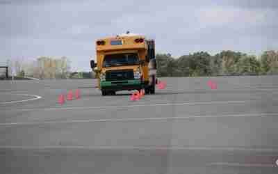 Watch How An Electric School Bus Fares In The Moose Test