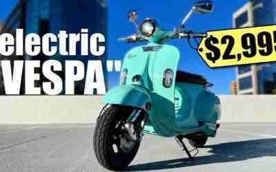 Unbox & Review of the Most Stylish $2,995 Electric Moped/Escooter