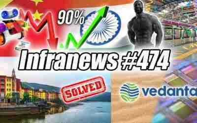 Infranews #474- Toys Import Reduce 90% From China, Lavasa City Issue Solved, 20 Years of Delhi Metro