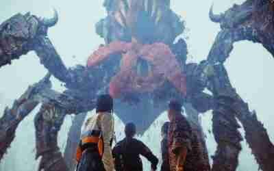 City Sized Alien Creature Unleashes Numerous Monsters To Devour Humanity