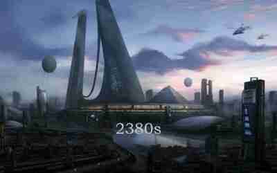 Evolution of the futuristic city 2020 3000