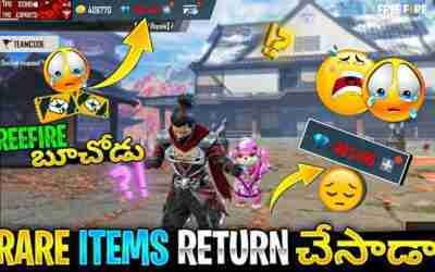 Rapers Whish Diamonds Glitch Event లో వచ్చిన Items Return చేసాడా??9 Lakh Diamonds మోసం?FF బూచోడు