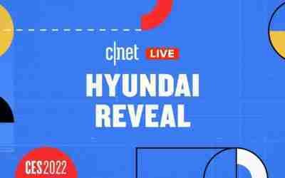 Live Hyundai Reveal Event at CES 2022: CNET Watch Party