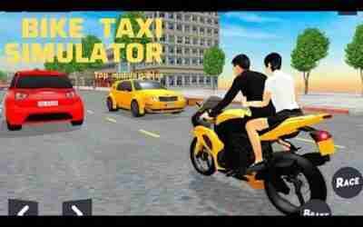 Bike Taxi Simulator Passenger Transport Games.