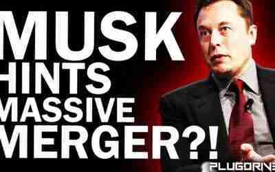 Why Did ELON MUSK just directly hint this on TWITTER? Is a MASSIVE merger IMMINENT?