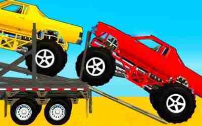 Monster Trucks Epic Crashes w Spiderman & Superheroes | Cars Obstacles Challenge – GTA 5 Mods