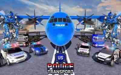Police Robot Transport Plan game ?✈️? | YouTube Gaming