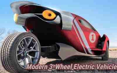 Modern 3-Wheel Electric Vehicles | 7 of the best 3-wheelers in the world