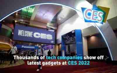 Thousands of tech companies show off latest gadgets at CES 2022