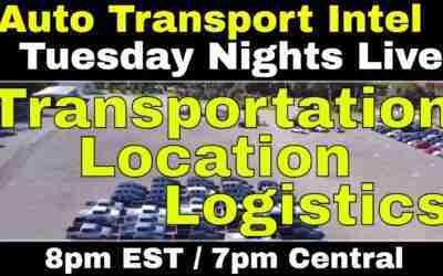 Transportation Location Logistics: Managing Cars, Trucks, Time & Space
