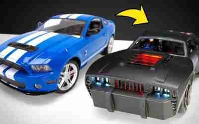 Remodel An Ordinary Car Into A Batmobile