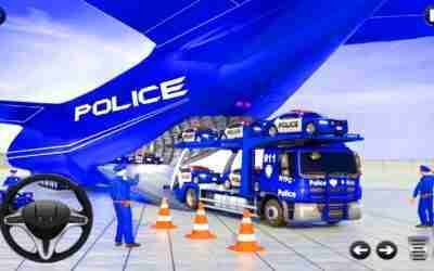 US Police Car Transport Truck – Police Vehicle Transport Truck – Android Gameplay