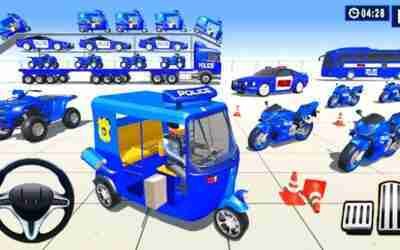 Police Auto Transport Truck – Riksha Wali Game Tuk Tuk Game – Android Gameplay