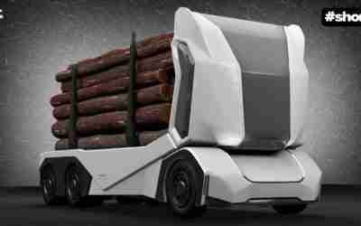 Einride Autonomous Pods | Future of the Trucking Industry #shorts