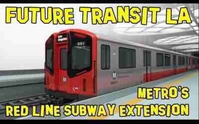 LA Metro Red Line Elevated Extension to the 105 Ⓜ️ Future Transit USA