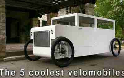 The 5 coolest velomobiles. Human Powered Vehicles fuse aesthetics and purpose